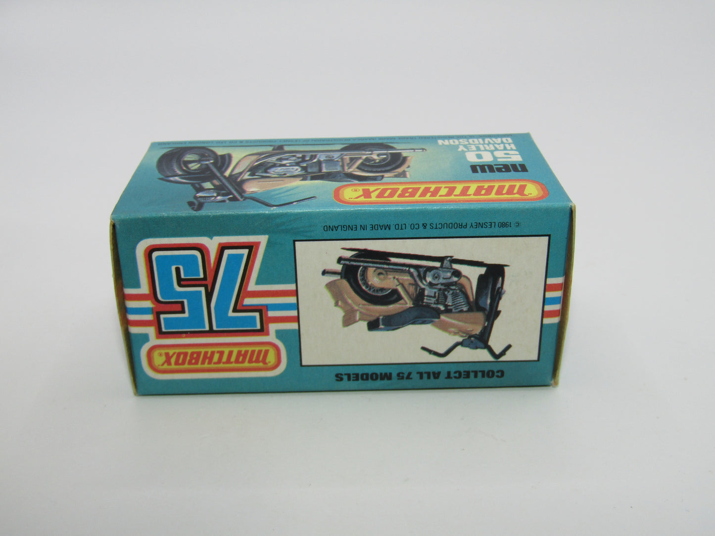 Matchbox Superfast 50C Harley Davidson Bronze with Rider