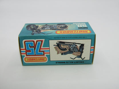 Matchbox Superfast 50C Harley Davidson Bronze with Rider