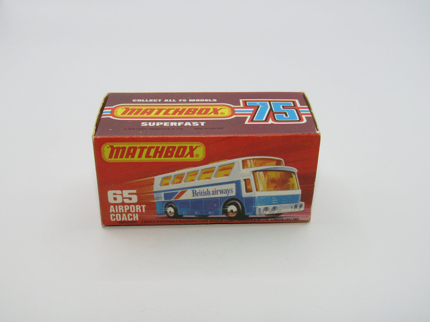 Matchbox Superfast 65B Airport Coach TWA World Airways