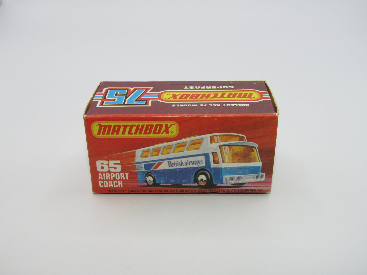 Matchbox Superfast 65B Airport Coach TWA World Airways