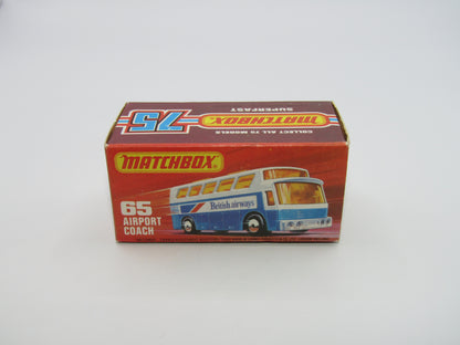 Matchbox Superfast 65B Airport Coach TWA World Airways