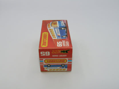 Matchbox Superfast 65B Airport Coach TWA World Airways