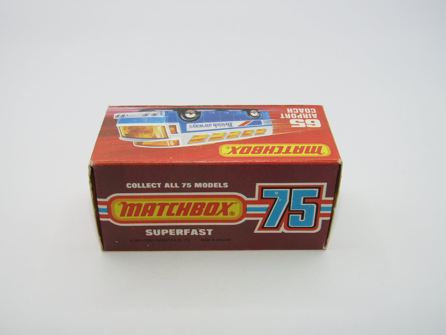 Matchbox Superfast 65B Airport Coach TWA World Airways