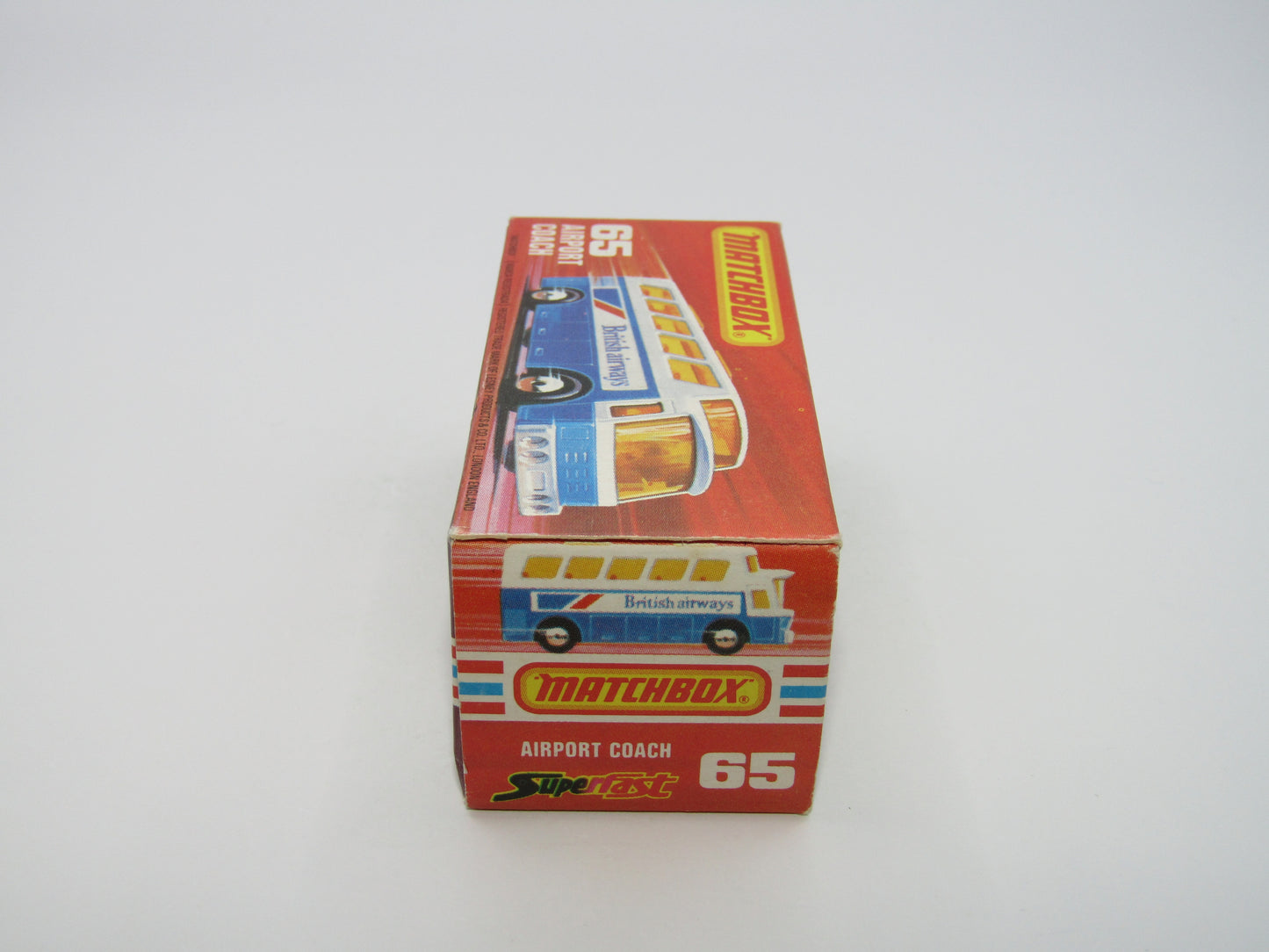 Matchbox Superfast 65B Airport Coach TWA World Airways