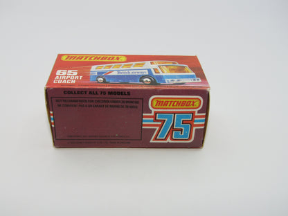 Matchbox Superfast 65B Airport Coach TWA World Airways