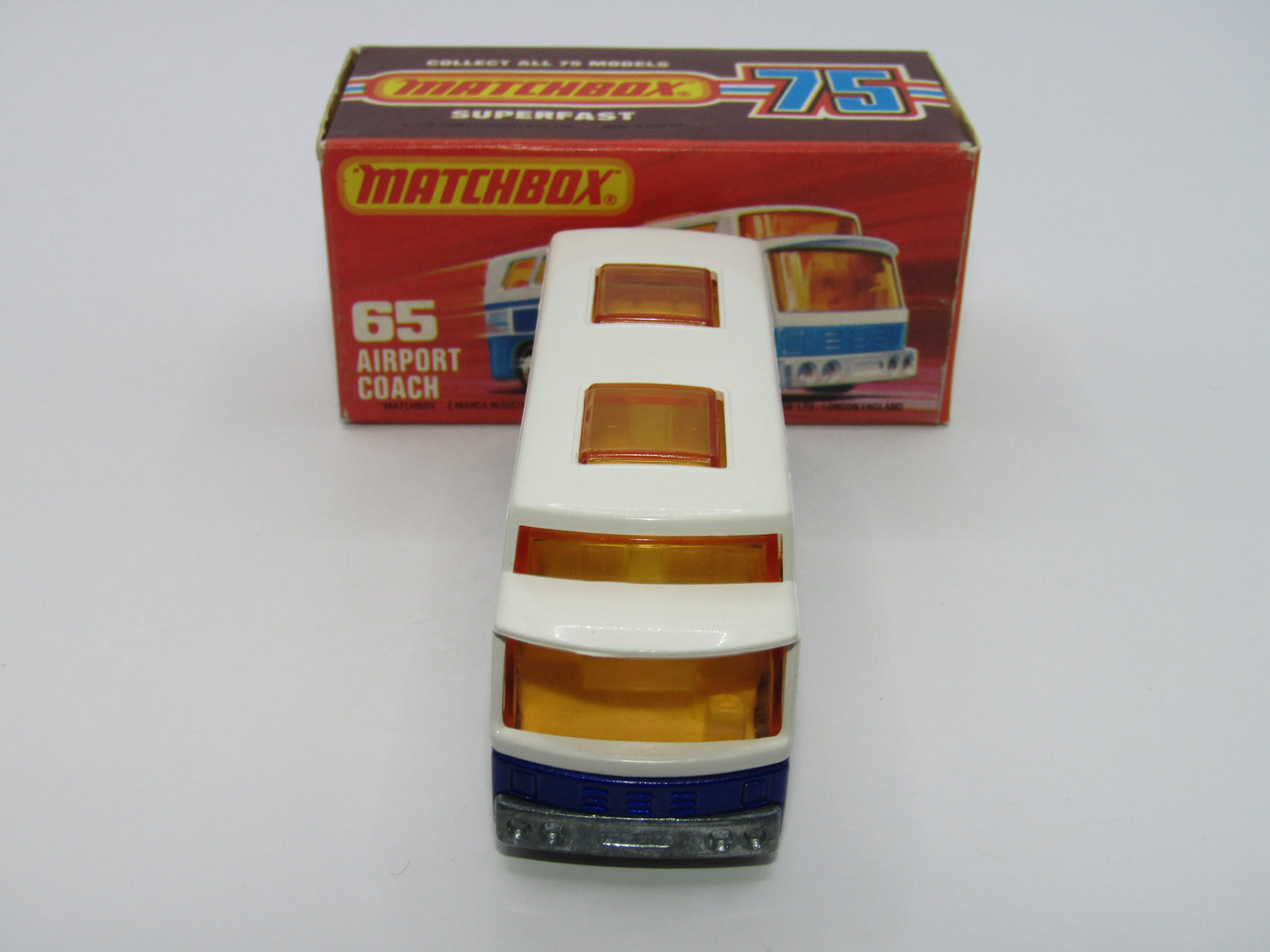 Matchbox Superfast 65B Airport Coach Fly Concorde London New York