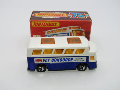 Matchbox Superfast 65B Airport Coach Fly Concorde London New York