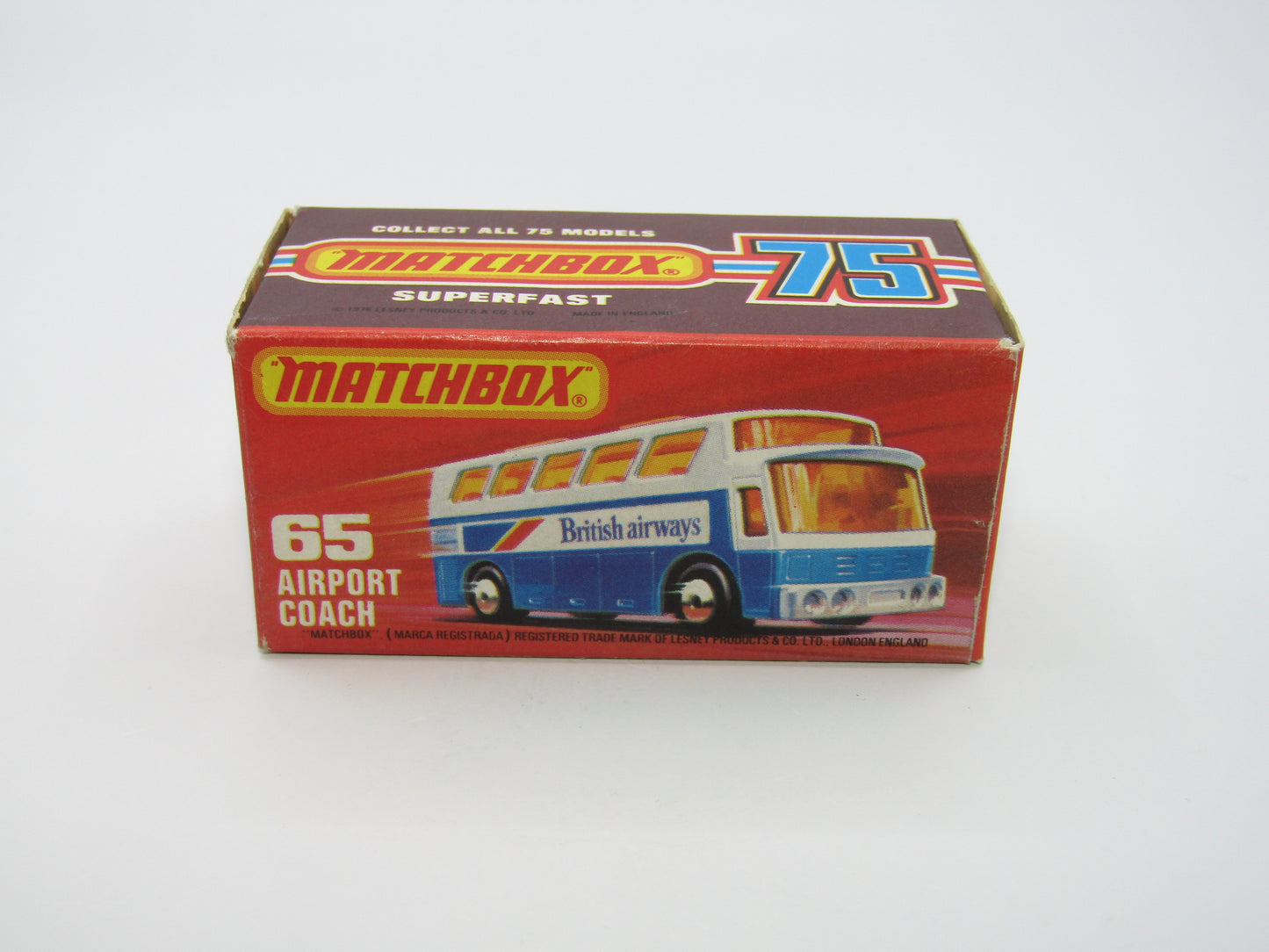 Matchbox Superfast 65B Airport Coach Fly Concorde London New York