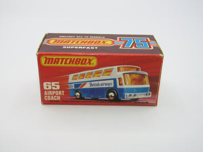 Matchbox Superfast 65B Airport Coach Fly Concorde London New York