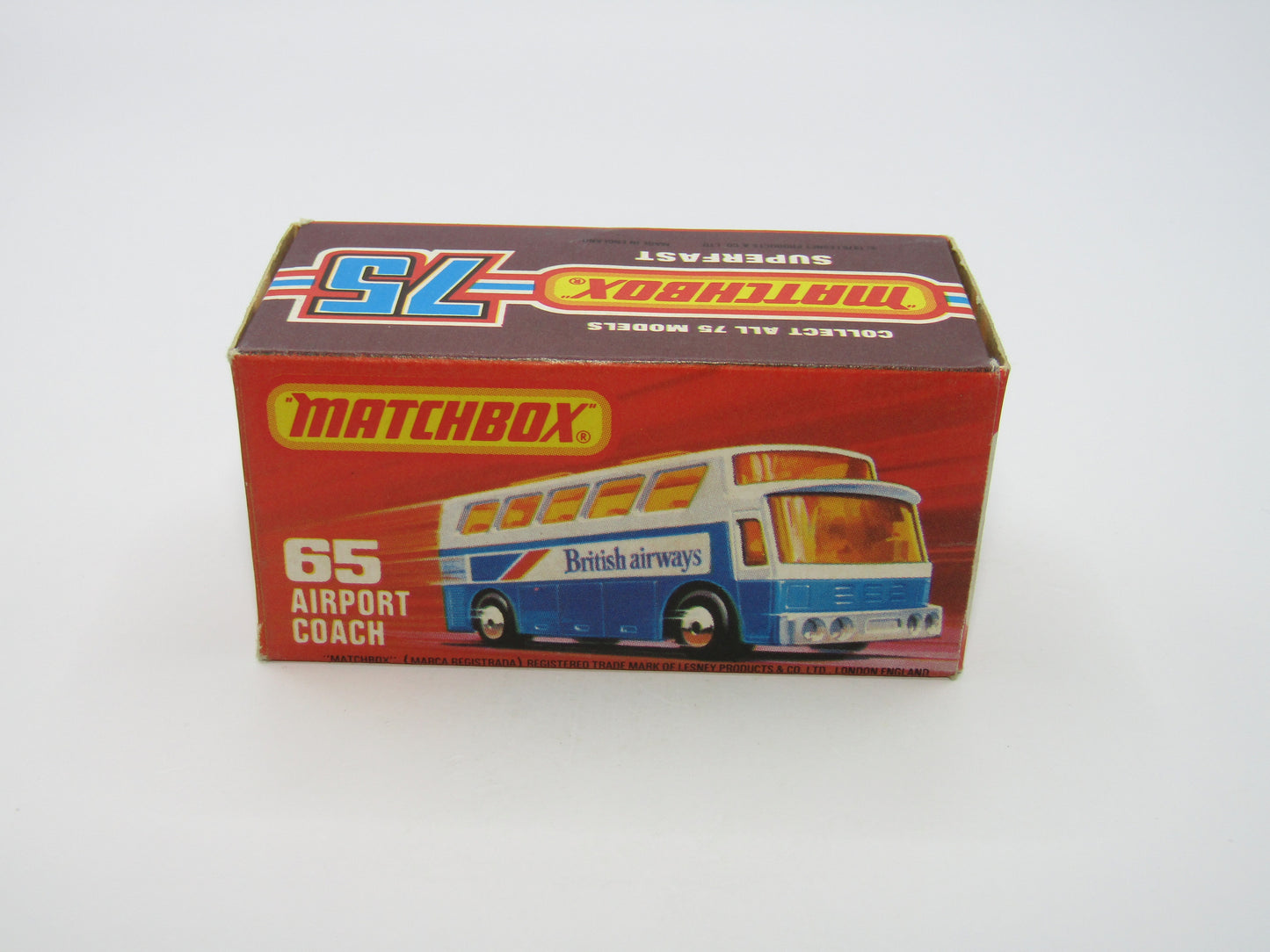 Matchbox Superfast 65B Airport Coach Fly Concorde London New York