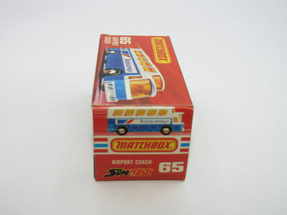 Matchbox Superfast 65B Airport Coach Fly Concorde London New York