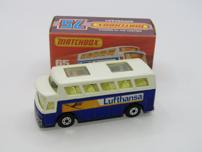 Matchbox Superfast 65B Airport Coach Lufthansa CLEAR Windows