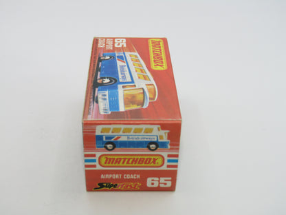 Matchbox Superfast 65B Airport Coach Lufthansa CLEAR Windows
