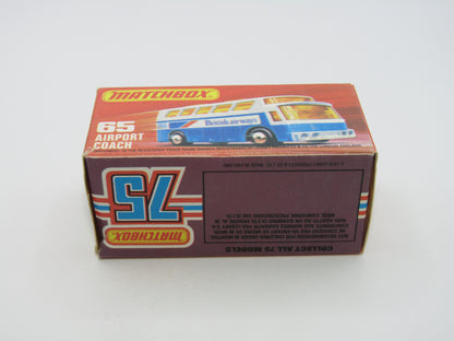 Matchbox Superfast 65B Airport Coach Lufthansa CLEAR Windows