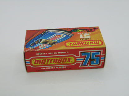 Matchbox Superfast 51B Citroen SM NO STREAKERS TAMPO Beige Interior