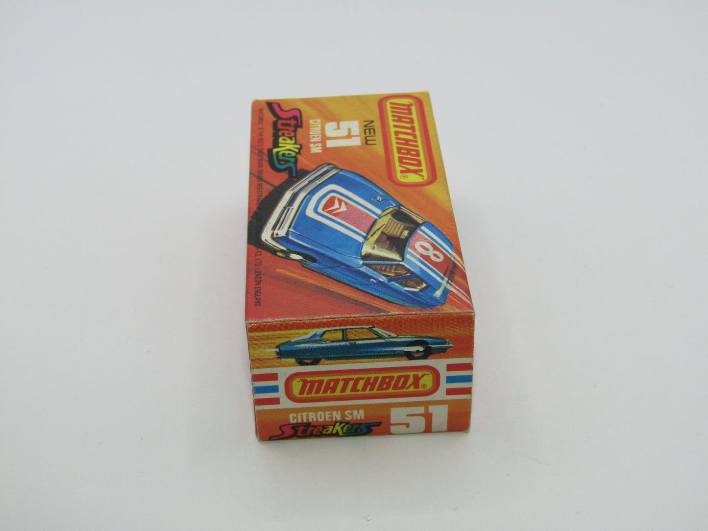 Matchbox Superfast 51B Citroen SM NO STREAKERS TAMPO Beige Interior