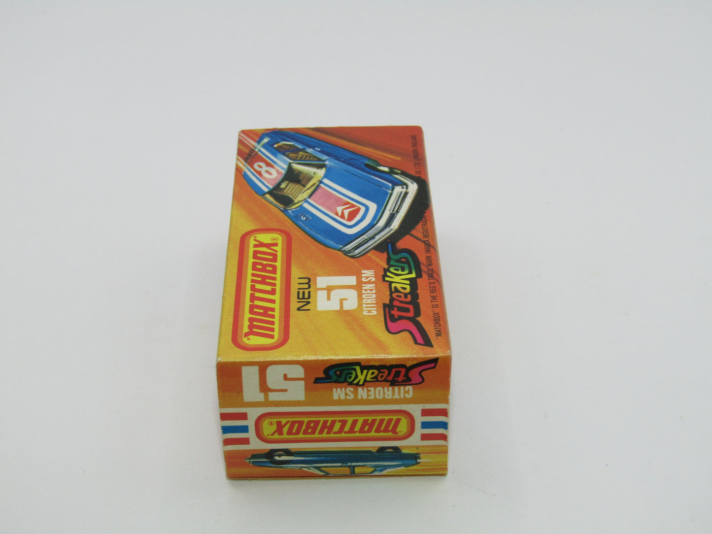 Matchbox Superfast 51B Citroen SM TP Issue Light Metallic Blue