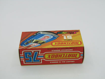 Matchbox Superfast 51B Citroen SM TP Issue Light Metallic Blue