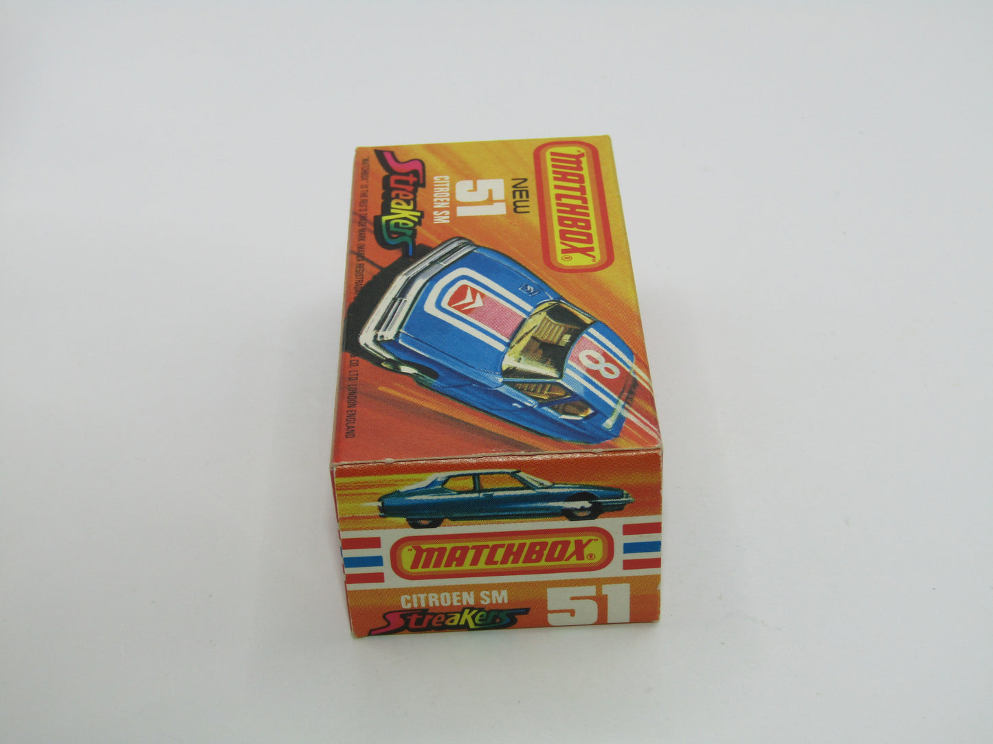 Matchbox Superfast 51B Citroen SM TP Issue Light Metallic Blue