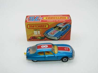 Matchbox Superfast 51B Citroen SM Streakers DOT DASH Wheels Yell Int