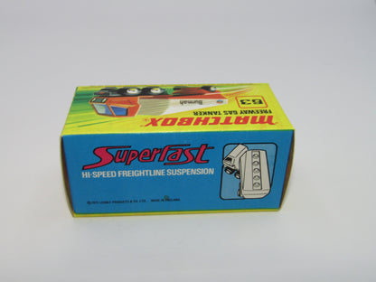 Matchbox Superfast 63B Freeway Gas Tanker - Castrol with Hole to Rear