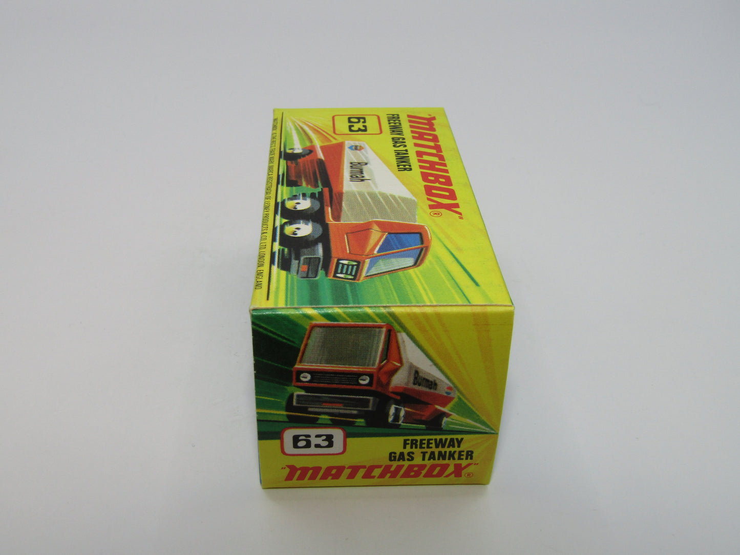 Matchbox Superfast 63B Freeway Gas Tanker - Castrol with Hole to Rear