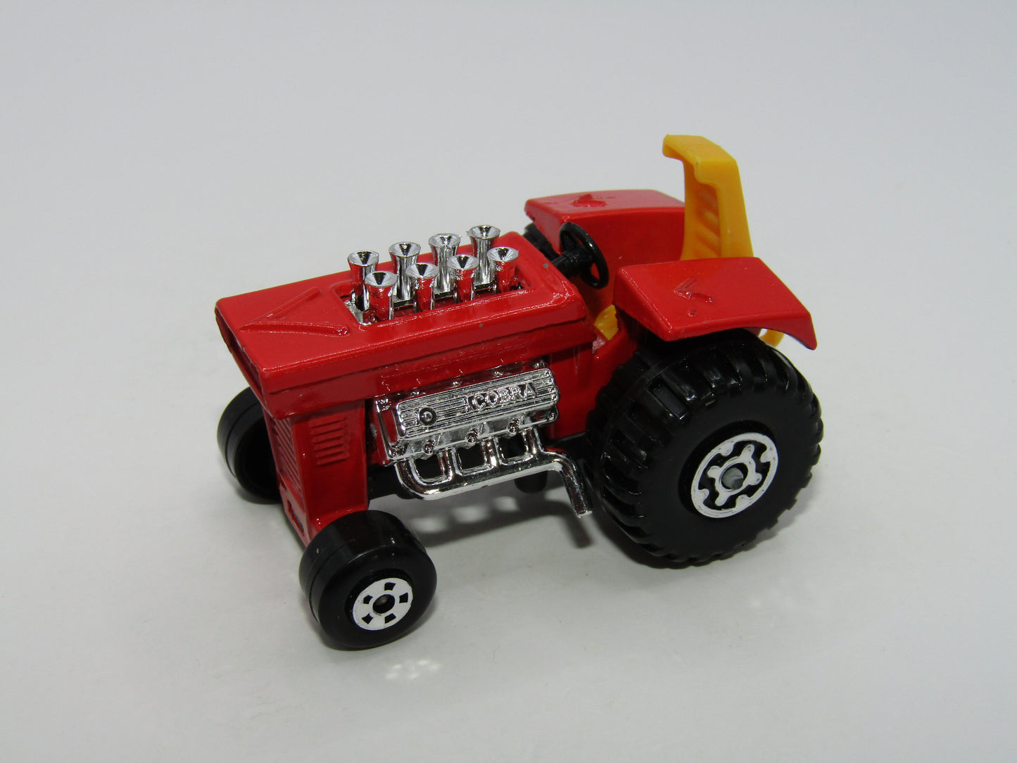 Matchbox Superfast 25B Mod Tractor RED 5 SPOKE Front Wheels