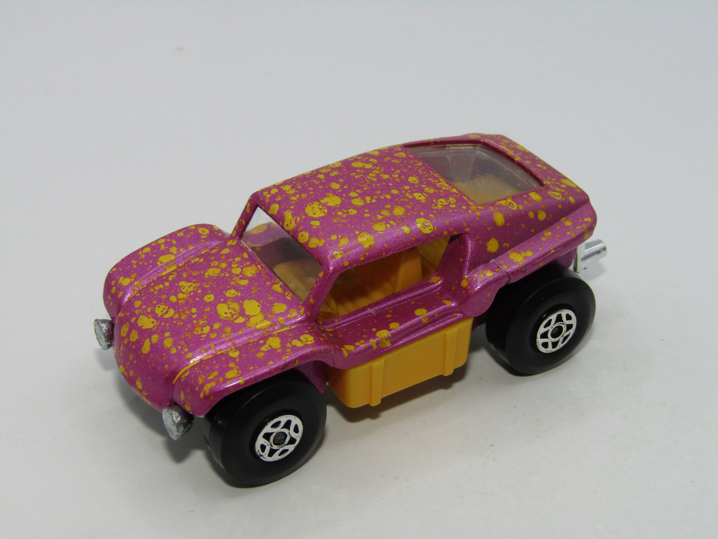 Matchbox Superfast 30B Beach Buggy LIGHT Pink Lost of Splatter