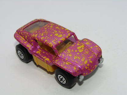 Matchbox Superfast 30B Beach Buggy LIGHT Pink Lost of Splatter
