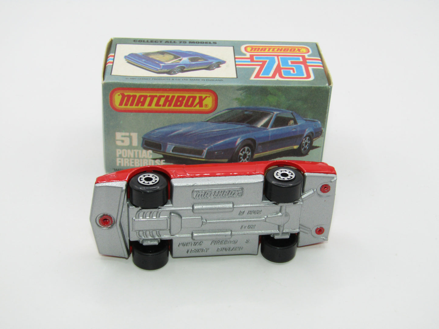 Matchbox Superfast 51D Pontiac Firebird SE Tan Interior