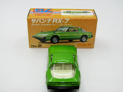 Matchbox Superfast Japan Issue No 2 Mazda Savanna RX-7 Green