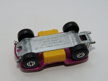 Matchbox Superfast 30B Beach Buggy LIGHT Pink Lost of Splatter