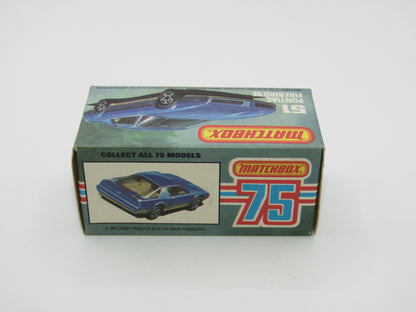 Matchbox Superfast 51D Pontiac Firebird SE Tan Interior