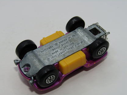 Matchbox Superfast 30B Beach Buggy Purple Less Yellow Splatter