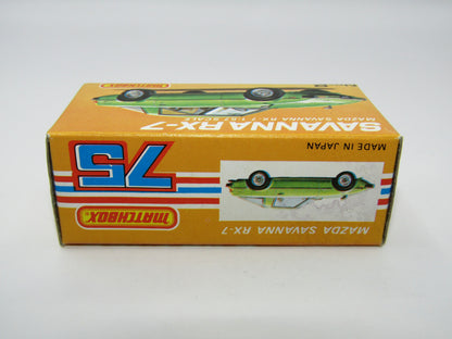 Matchbox Superfast Japan Issue No 2 Mazda Savanna RX-7 Green