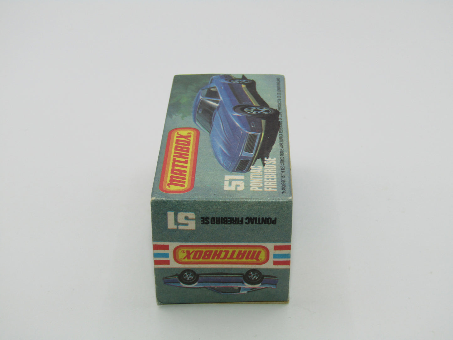 Matchbox Superfast 51D Pontiac Firebird SE YELLOW Interior