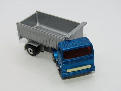 Matchbox Superfast 30D Articulated Truck Metallic Blue AMBER Windows