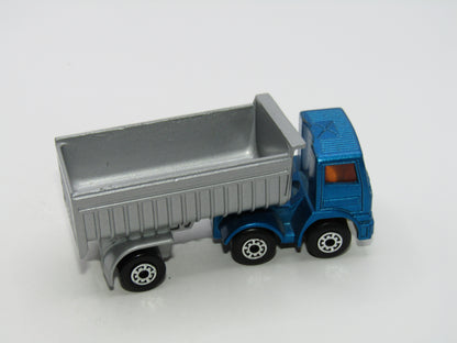 Matchbox Superfast 30D Articulated Truck Metallic Blue AMBER Windows