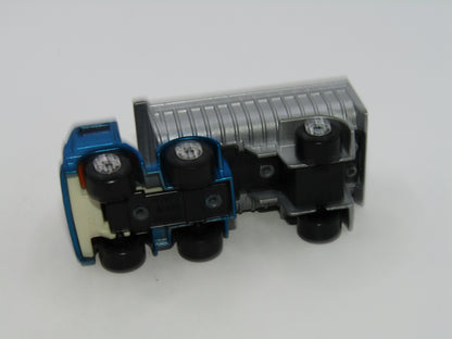 Matchbox Superfast 30D Articulated Truck Metallic Blue AMBER Windows