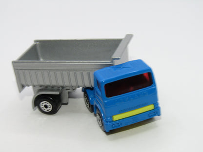 Matchbox Superfast 30D Articulated Truck Solid Blue Lemon Grille LIGHT RED Windows