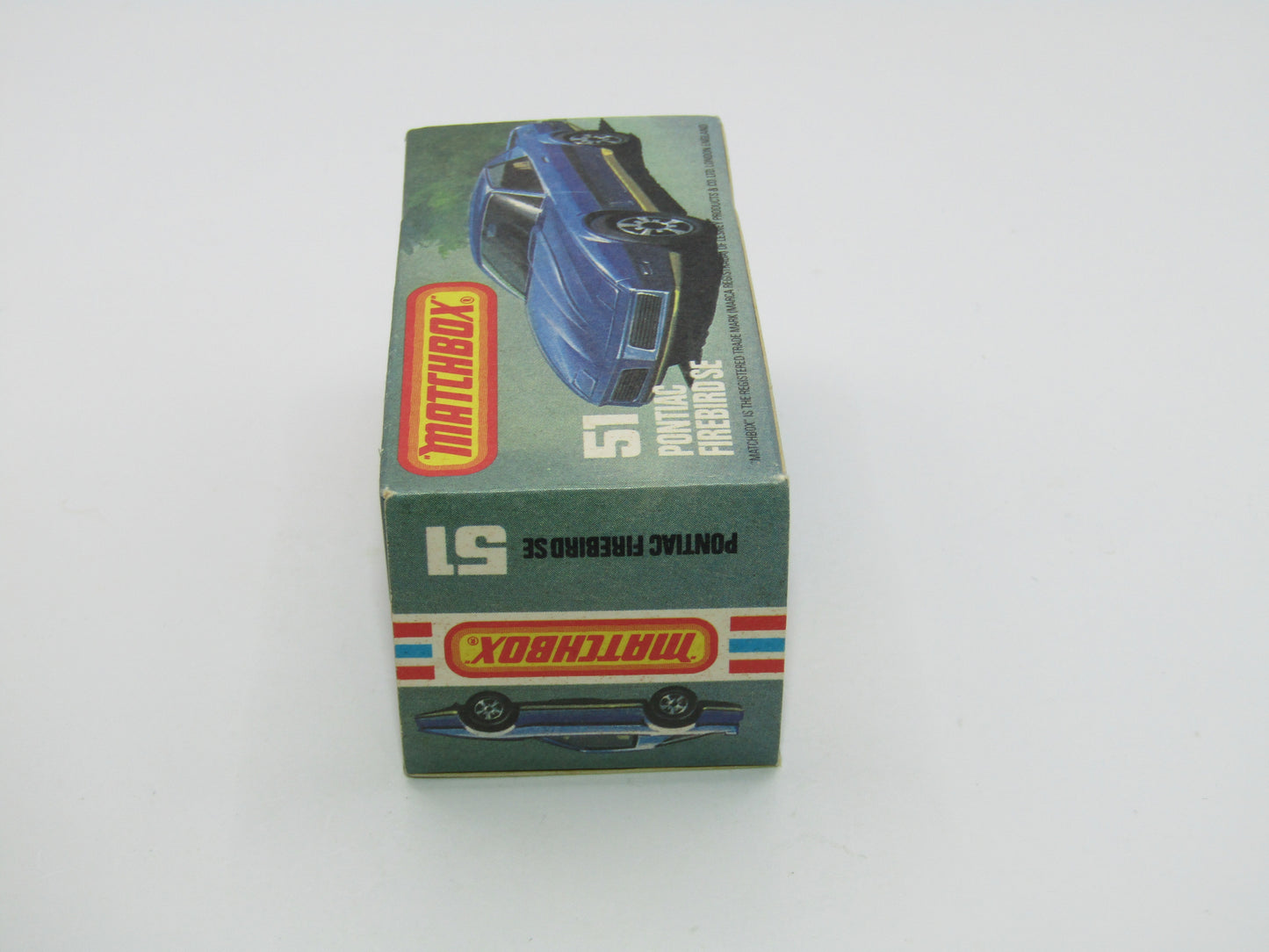 Matchbox Superfast 51D Pontiac Firebird SE Tan Interior AMBER Windows