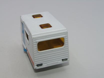 Matchbox Superfast 31C Caravan BLUE door ORANGE Seagull Labels