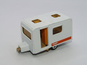 Matchbox Superfast 31C Caravan ORANGE Seagull Labels TAN Interior