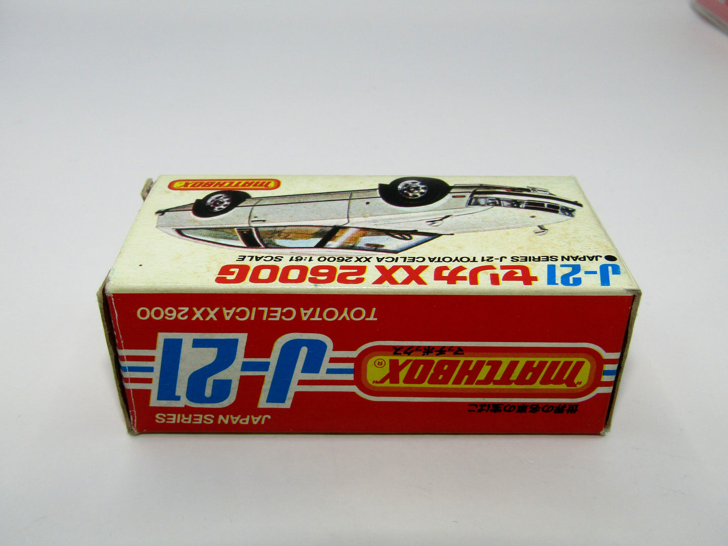 Matchbox Superfast Japan Series J-21 Toyota Celica Cream