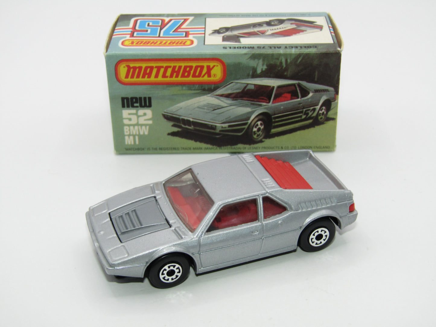 Matchbox Superfast 52C BMW M1 NO TAMPO PRINT