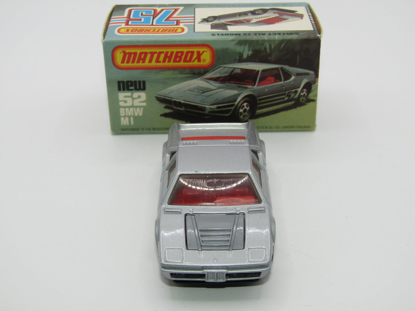 Matchbox Superfast 52C BMW M1 NO TAMPO PRINT