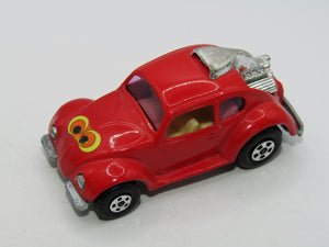 Matchbox Superfast 31B Volks-dragon Red No Ribs on Roof Engine CREAM Interior