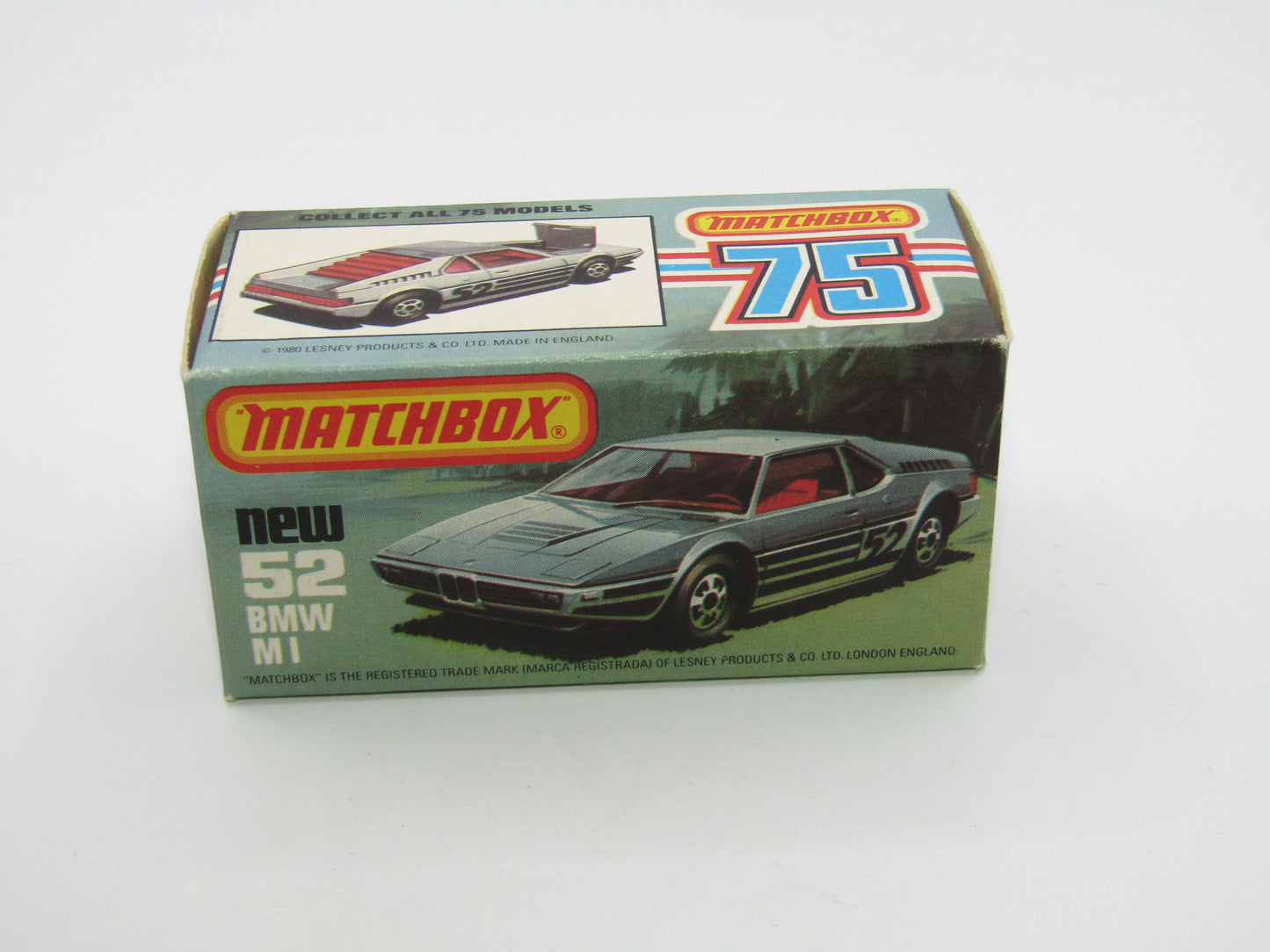 Matchbox Superfast 52C BMW M1 NO TAMPO PRINT
