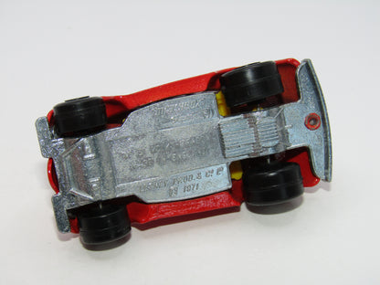Matchbox Superfast 31B Volks-dragon Red Yellow Interior