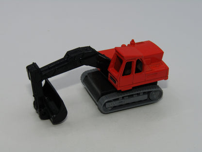 Matchbox Superfast 32D Atlas Excavator Orange Red Charcoal Grey Platform